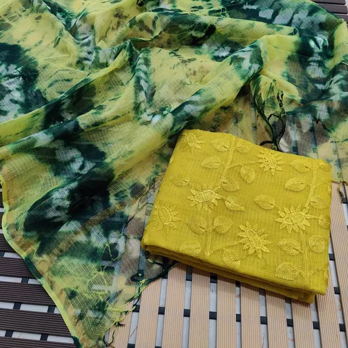 Exclusive Kota Doria Pure Cotton Dress Material – Handcrafted Elegance in Every Weave